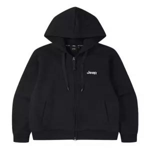 JR1TZU001 블랙 남여공용 클래식 나침판 후드집업SC