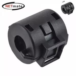 자재 강원전자 넷메이트 고주파 노이즈 필터(페라이트 코어/8mm/블랙) NM-NF80N