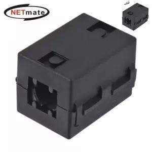 강원전자 넷메이트 고주파 노이즈 필터(페라이트 코어/10mm/블랙) NM-NF100N