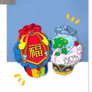 컬러룬 오뚝이 복주머니 (거북이) (10개입) [BTI88985]