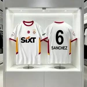 2026 갈라타사라이 팀 유니폼 오스민 축구 셔츠 속건성 반팔 티셔츠 통기성 가족 야외 스포츠 탑스