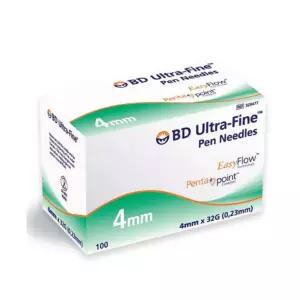 BD 인슐린 펜니들 32G 4mm 100개 멸균주사침