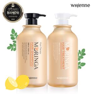 [휘엔느] 모링가 단백질 대용량 약산성 두피 딥클렌징 샴푸 트리트먼트 1000ml