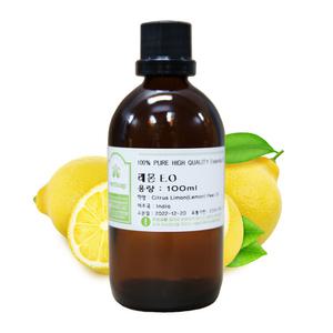 허브솝 레몬 오일 100ml 대용량 원액100% 천연 허브 양모볼 디퓨저 아로마 에센셜오일