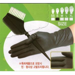 대동 까칠이 블랙글러브/미용장갑/1박스 5개(정품)