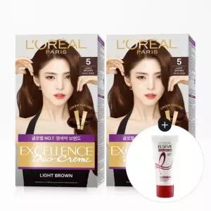 로레알파리 엑셀랑스 듀오크림 염모제 1+1+TR5 헤어팩 50ml
