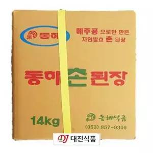 동해식품 동해촌된장 14kg / 동해된장,찌개된장