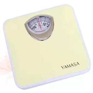 야마사 기계식 체중계 YA-9016B/아날로그 체중계/빅사이즈 숫자판/모서리 라운딩처리