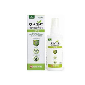 모스가드 벅스넷프로 모기 진드기 기피제 100ml 1개
