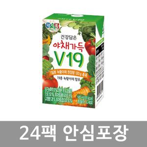 [정식품] 건강담은 야채가득 V19 145ml x 24팩 / 야채즙 100%