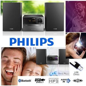 [필립스공식판매처] 고출력사운드 BTM2310 CD USB FM 블루투스 웅장한중저음 매장용 업소용 미용실 식당