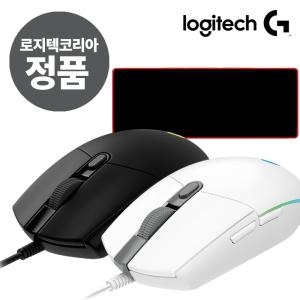 로지텍G G102 2세대 게이밍마우스(정품벌크 장패드)
