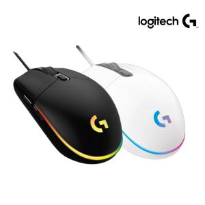 로지텍코리아 정품 벌크 G102 2세대 LIGHTSYNC PC방에디션 유선마우스 8000DPI