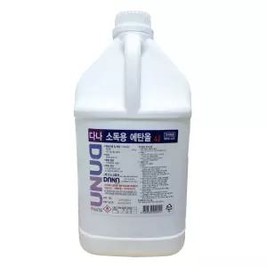 다나 소독용에탄올 4L (주)다나제약