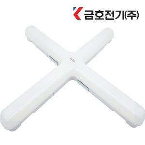 금호(LED 엘바 십자등 60w) 형광등 등기구 전등 전구 방등 인테리어 조명 조광색