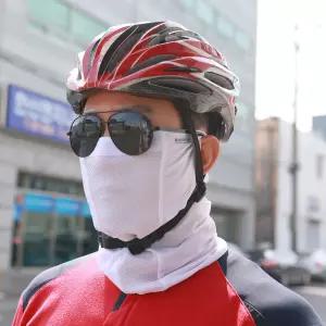 고급 쿨엣지 골프 마스크 자전거 자외선차단 넥워머 남성 여성 멀티 쿨 스카프 등산 낚시 워머