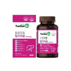 [하프클럽/튼튼닷컴]튼튼닷컴 밀크씨슬 (6개월분) / 실리마린 130 mg 함유 / 간