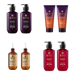 려 자양윤모 9EX 탈모증상전문케어 샴푸 400ml x2개