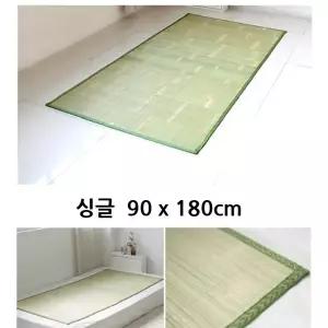 여름 대나무 침대매트 싱글 1인용 청대자리 대나무돗자리 깔개