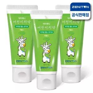 제니튼 닥터제니 저불소 유아 어린이 치약 60g x3개 (5-7세)