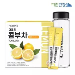 [더존건강] 더조은 콤부차 레몬 30포 1박스+전용보틀