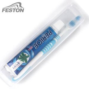 여행용 페리오 치약칫솔세트 치약50g+칫솔1P+PP케이스