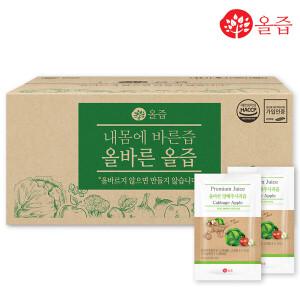 [올즙] 올바른 양배추사과즙 90ml x 100포