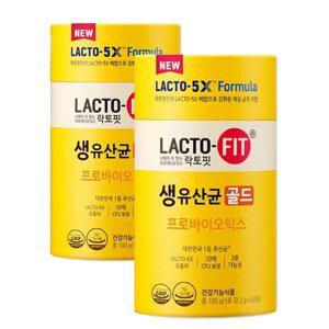 [기타]락토핏 생유산균 골드 5X 2g 50포 x 2통 100포