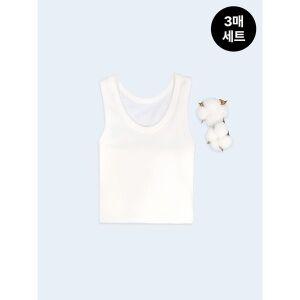 [하프클럽/TRY]TRY 데일리 남아 순면 민소매런닝 3매