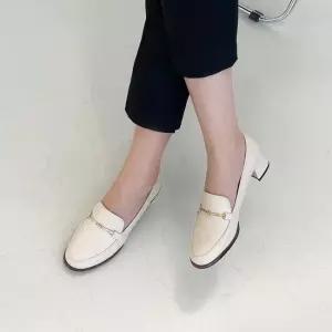리엔나 로퍼힐 펌프스 4cm