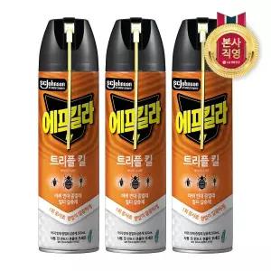 [엘지생활건강]에프킬라 맥스 트리플킬 500ml x3개_에프킬라