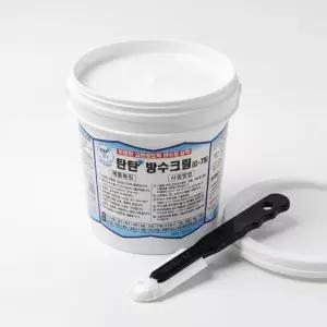생활 9단 탄탄 방수 크림 C-75 1.2kg 지붕 외벽 옥상 균열 투명 침투 방수제 누수 우레탄 방수페인트