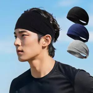 스포츠 헤어밴드 남자 운동 이마 땀방지 쿨 남녀공용 등산 요가 헬스 런닝 조깅 와이드 헤드밴드 머리띠