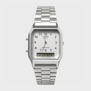 CASIO 카시오 AQ-230A-7B 빈티지 레트로 듀얼 전자시계