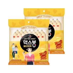 [CJ제일제당]맥스봉 치즈 소시지 35g 15개입(525g) x2개