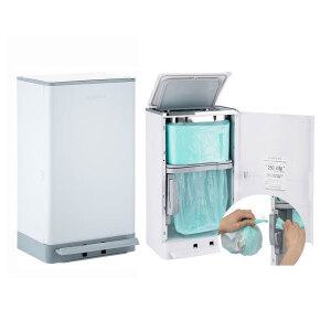 최신상 매직캔 휴지통 오토실링 히포II (HIPPO) 27L 화이트 그레이 MH280WGA