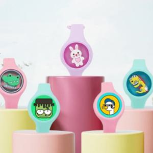 LED 캐릭터 모기기피밴드 벌레 모기 퇴치 팔찌 아기 유아 모기 기피제 야외 캠핑 단체 선물