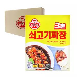 오뚜기 3분짜장 즉석 소고기짜장 200g 24개