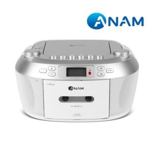 아남 CD플레이어 CDP 카세트플레이어 A-330BT 블루투스기능 FM AM 라디오 USB재생 AUX선