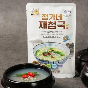 정가네 국내산 재첩국10팩(500gx10팩)부직포포장