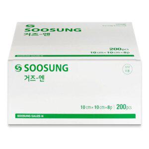 [에스이랜드]수성 거즈 10cmX10cm 8겹 200매