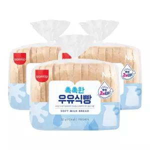 [오티삼립]촉촉한 우유 식빵 330g 3봉