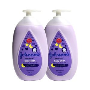 존슨즈 베드타임 베이비로션 500ml x2개