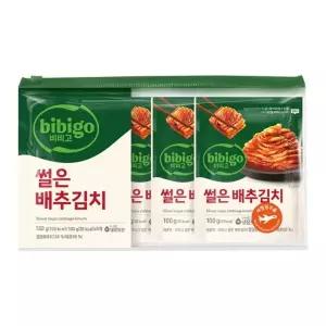 CJ 비비고 썰은배추김치 100gX5 엄마손맛 한식 반찬 집밥 맛도리