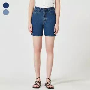 [롯데백화점]게스 여성 4부 데님 팬츠 OO2D0972