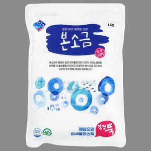 한주소금 본소금 1kg x 6개 식기세척기 정제소금 정제염 맛있는