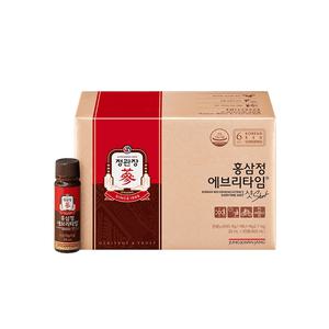 정관장 홍삼정 에브리타임 샷 20ml×20병 하루원샷 앰플제형 면역케어 6년근홍삼 부모님선