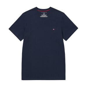 [타미힐피거] 타미힐피거 TOMMY HILFIGER 09T3140 410 플래그 브이넥 공용 반팔티