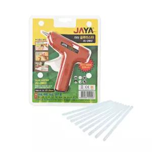 자야 글루마스타 글루건 JG-2002 레드+글루스틱 9P 세트