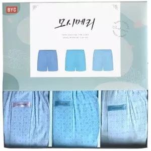 [BYC]모시메리 까실까실 통풍성좋은 모시박서3매입ECF3077